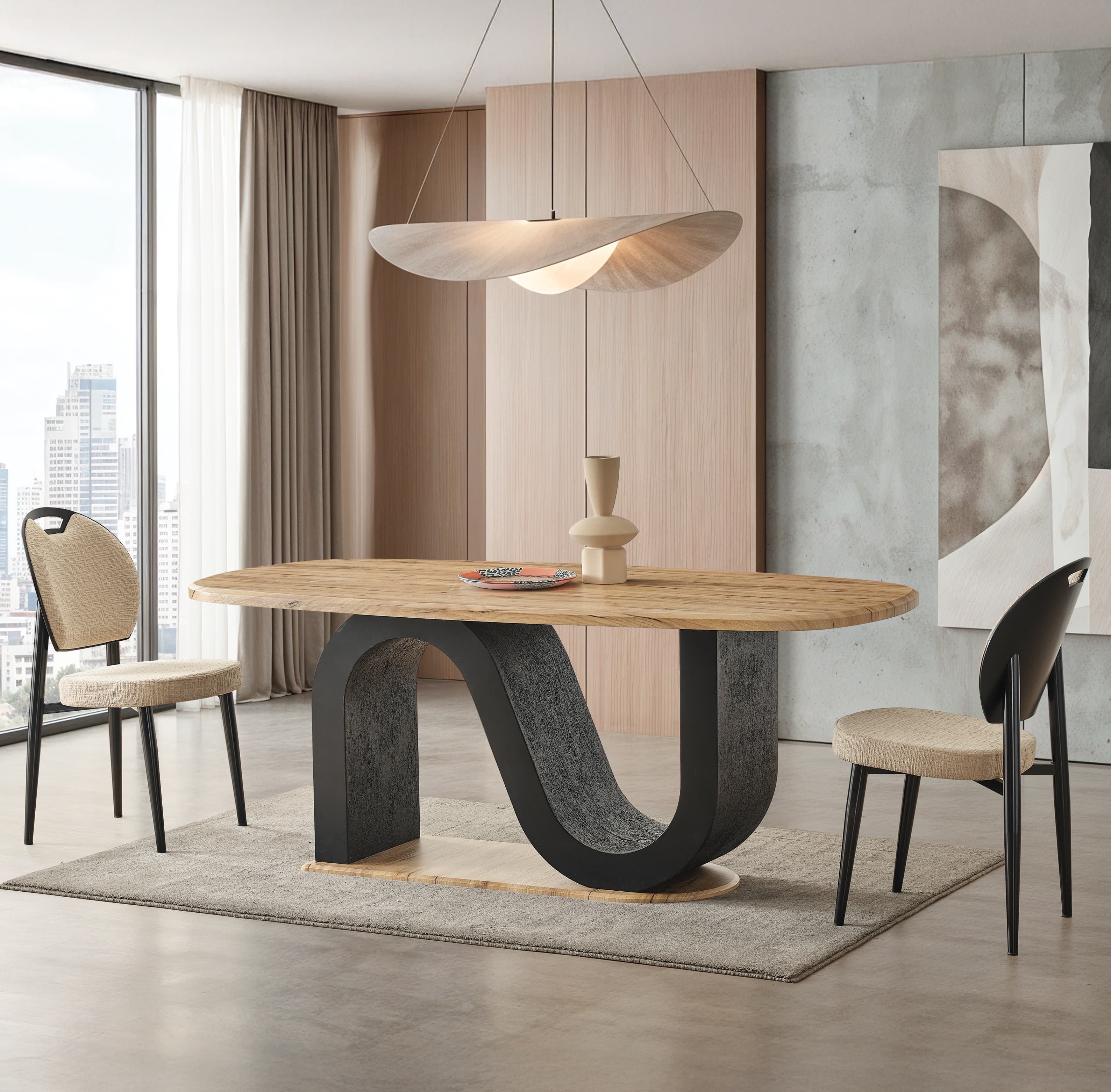 Sare Esszimmersitzgruppe (6'er Set)
