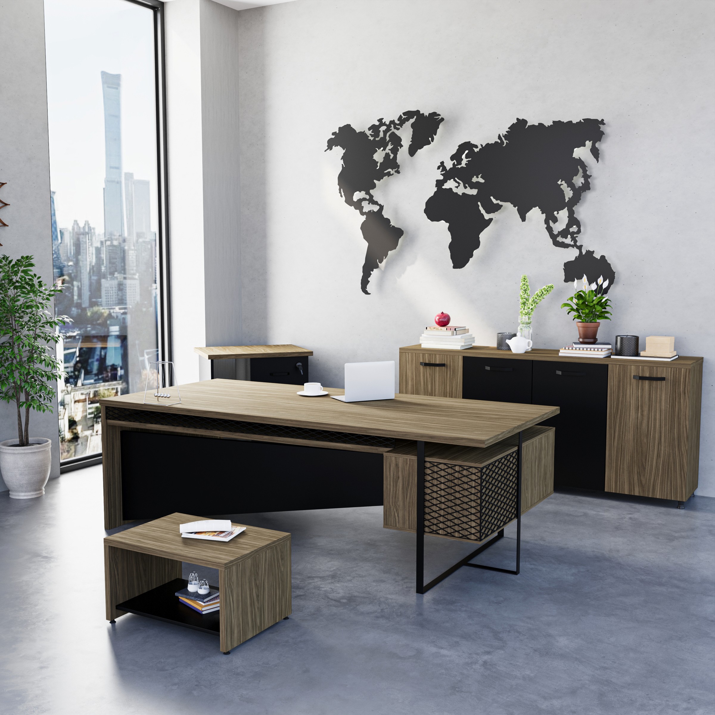 Sina Büro-Set 4-teilig