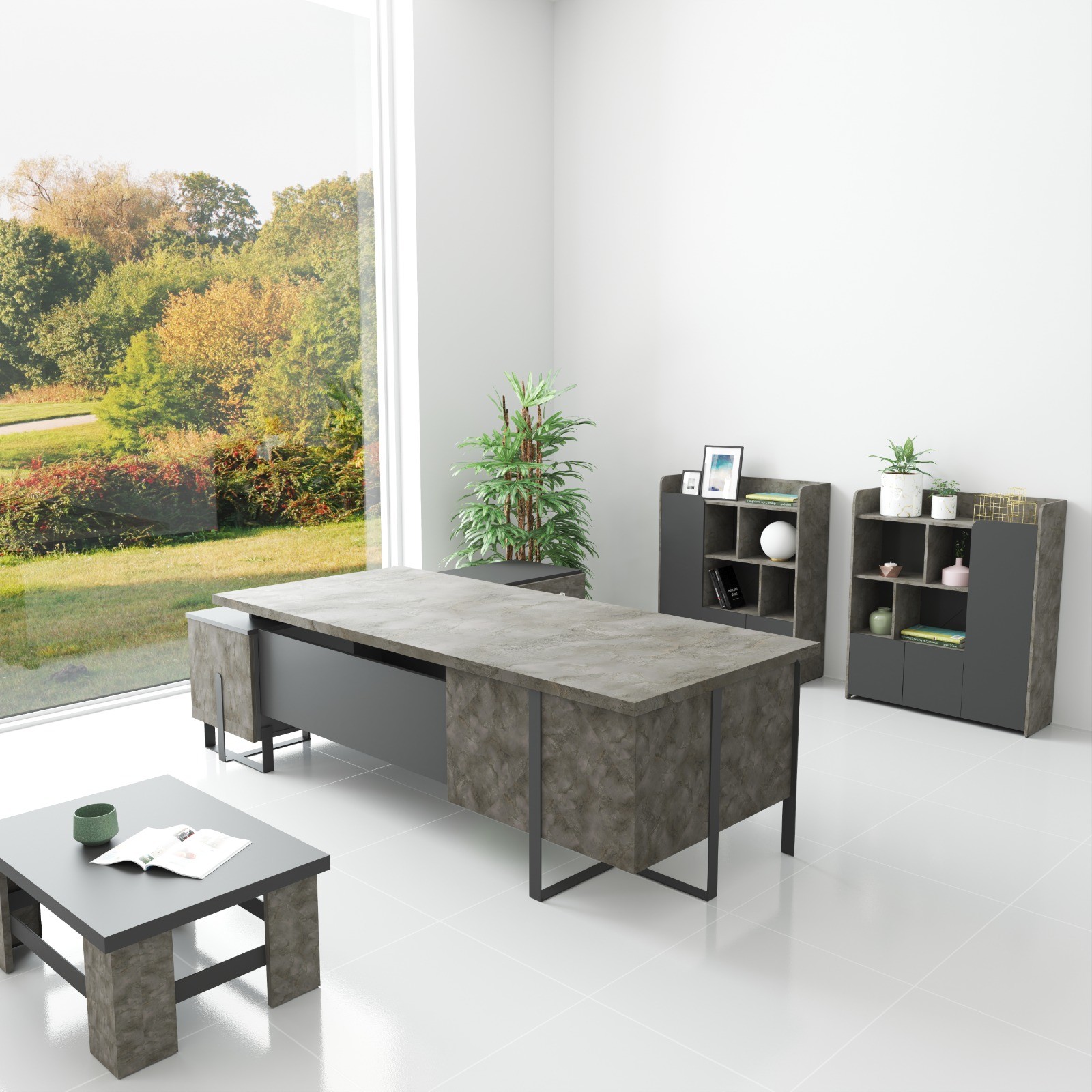 Merlin Büro-Set 4-teilig