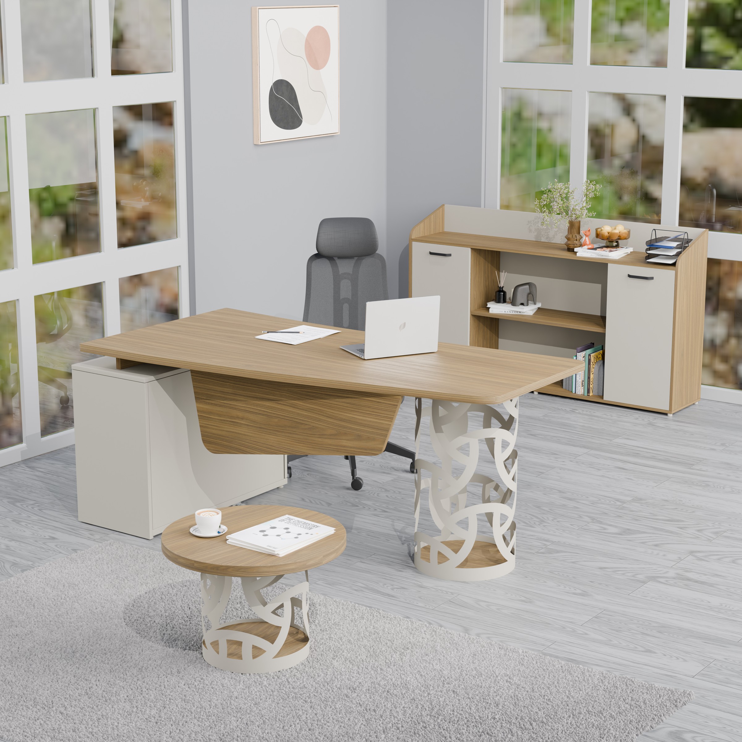 Dafne Büro-Set 3-teilig
