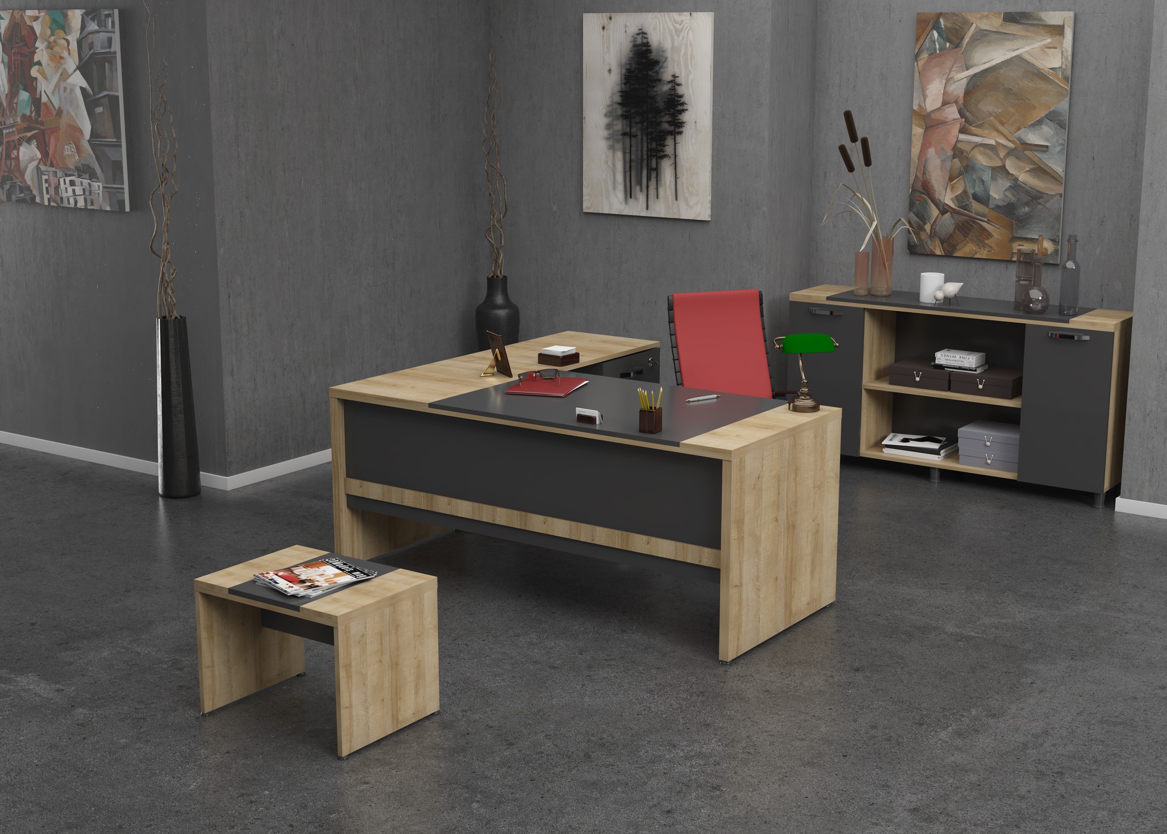 Kore Büro-Set 3-teilig