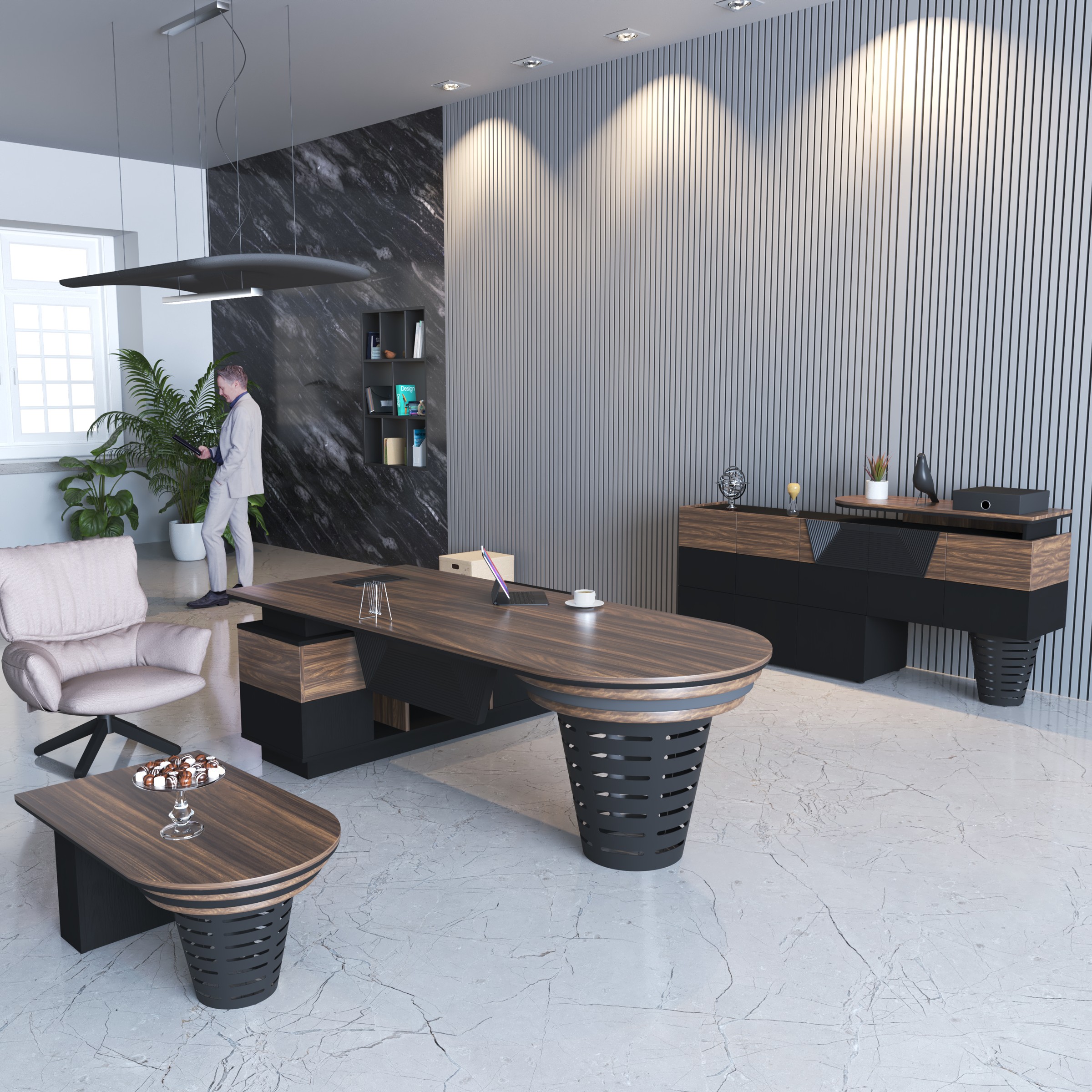Mayra Büro-Set 3-teilig